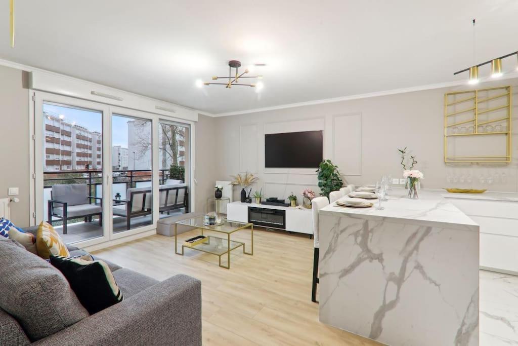 Appartement Design Pres Defense Bezons Exterior foto